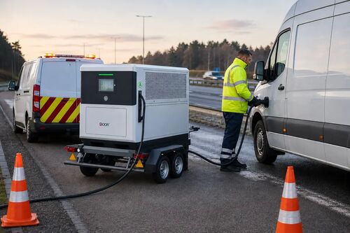 Recharge à la demande pour VE en panne