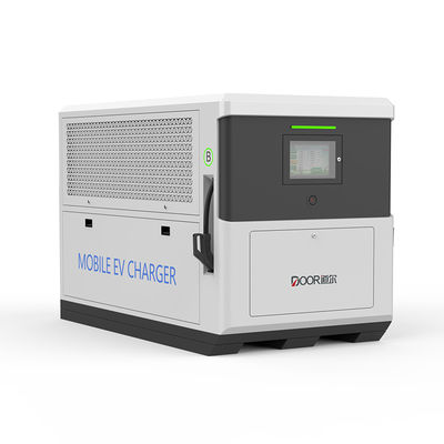 Station de recharge de véhicules électriques mobiles de 100 kW 250A Chargeur de véhicules électriques d'urgence portable pour camions et camionnettes