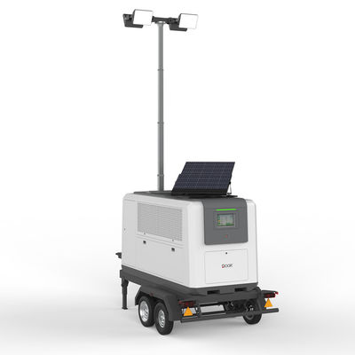 Un bon prix. Tour de lumière mobile de 4 kW 150000LM IP54 Générateur portable Tour de lumière en ligne